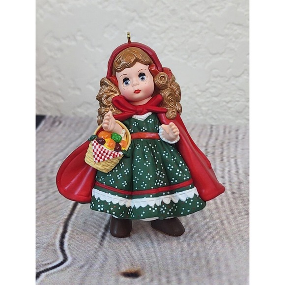Hallmark Ornament Madame Alexander Little Red Riding Hood Collectors Christmas - Picture 3 of 4